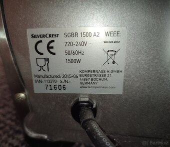 Mini trouba SilverCrest SGBR 1500 A2 - 4