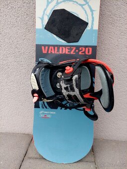 Dětský snowboard CRAZY CREEK, 120 cm + boty - 4