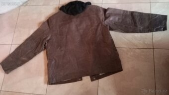 Kožená sportovní bunda zn. Le Frog, vel. XL - 4