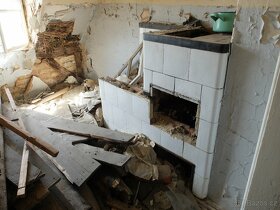 Starožitné kachle krbové sporák 48 kusů + další - 4