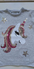 Dívčí svetr jednorožec, Primark, vel. 116 - 4