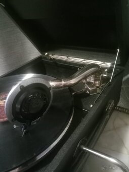 Kufříkový gramofon "Aida" - 4