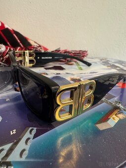 Balenciaga square glasses - 4