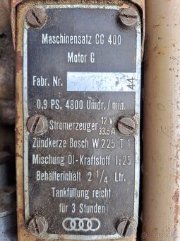 Elektrocentrála GG 400 - 4