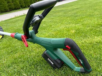 Parkside aku sekačka + baterie 8Ah + nabíječka – top stav - 4
