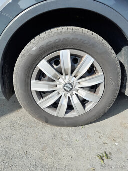 ZIMNÍ 17" 5x112 pneu 215/65 R17 -Seat Tarraco KODIAQ, TIGUA - 4