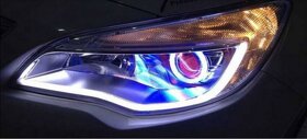 LED Audi DRL denní svícení s funkcí blinkru 60cm - 4