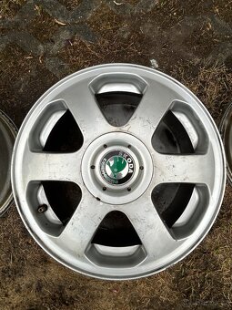 Originální disky Škoda 15” - 4