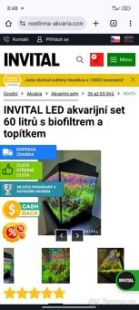 Akvárium 60 l komplet - záruka - 4