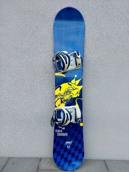 Snowboard GRAVITY včetně vázání, 138 cm + boty - 4