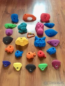 Nové dětské lezecké chyty THEREX - 23 kusů - 4