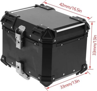 Univerzální vrchní kufr na motocykl Ghzste 45L - 4