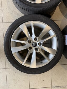 Alu kola TRIUS R17 5x112 ET49 + letní pneu 225/45 R17 - 4