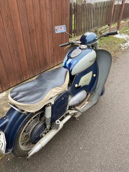 Jawa 250 Normandie kyvačka 353 SPZ - 4