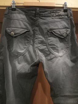 Dámské šedé kalhoty BLUE FIRE -vel.30(M/L) - 4