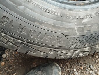 215/70/15c 109/107s Continental - letní pneu 4ks dodávkové - 4