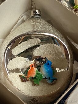 Staré vánoční ozdoby s vlepem - 4