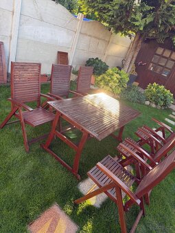 Teakovy zahradny nabytok - 4