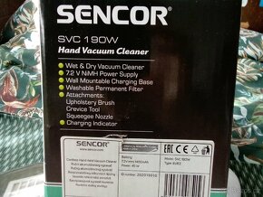 PRODEJ - Ruční přenosný vysavač SENCOR - 4