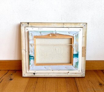 Starý obraz olejomalba - 4