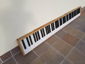 Dřevěný obraz - klaviatura - 4