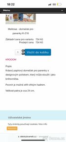 domeček pro panenky zn. Krooom - 4