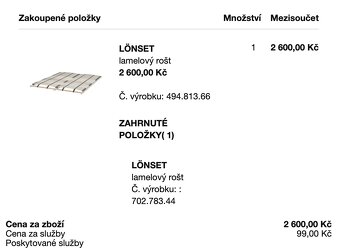 Dřevěná designová postel, jako nová, xxx LUTZ - 4