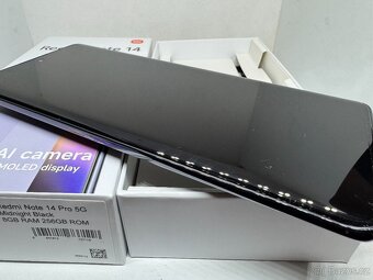 Xiaomi Redmi Note 14 PRO 5G 8/256GB Black, faktura, záruka - 4