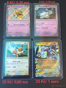 Pokémon karty 1 - 4