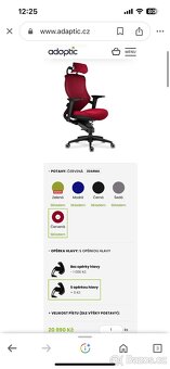 zdravotní kancelářská židle Adaptic Extreme - 4