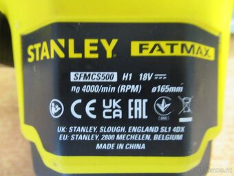 Aku ruční okružní pila Stanley SFMCS500 - 4