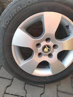 ALU disky originál Škoda 5x112 r15 - 4