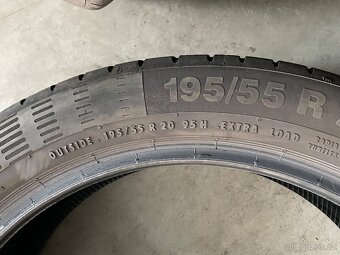prodám letní pneumatiky 195/55/20 Continental celá sada - 4