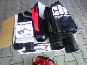 Motorový benzinový foukač/ vysavač na listí Hecht. Nový. - 4