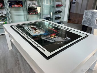 ORIGINÁL BMW plakát v rámu A1 BMW E30 M3 Vítěz 24h SPA - 4
