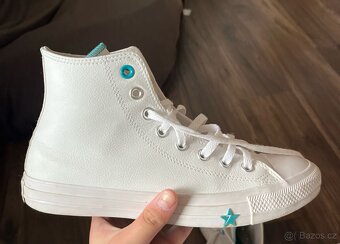Koženkové boty Converse - 4