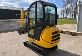 minibagr hmotnost 1,6t•JCB 8016•19HP+3x lžíce(1227mth) - 4