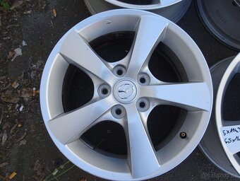 Alu disky origo Mazda,Kia, 16", 5x114.3, ET 52,5, šíře 6,5J - 4