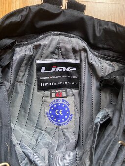 Dámské textilní moto kalhoty MBW Lime Evelin vel. 42 - 4