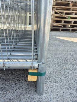 Mobilní oplocení nízké s kulatými rohy - 4