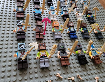 24x Minecraft minifigurky, vzhledove jako lego, 004 - 4