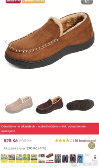 Pánské zateplené bačkory - 4