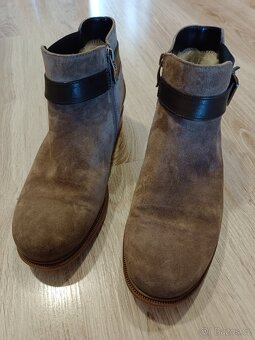 Dámské zimní kožené boty Ara, nenošené - 4