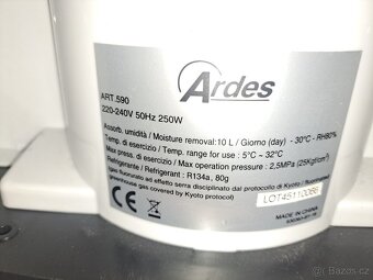 Odvlhčovač vzduchu ardes 590 - 4