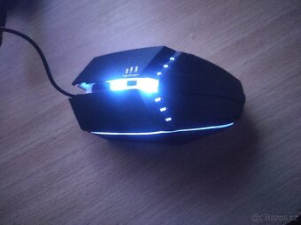 nové herní kabelové herní myši, RGB podsvícené - 4