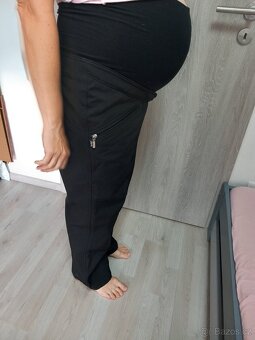 Těhotenské softshellové kalhoty Jožánek velikost L - 4