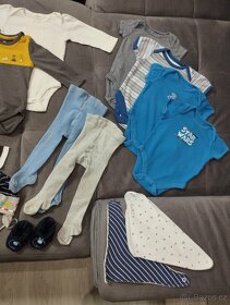 Prodam sadu obleceni pro chlapecka vel 68 (18 kusu) - 4