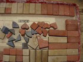 Richterova kamenná stavebnice kolem r.1880 + katalog - 4