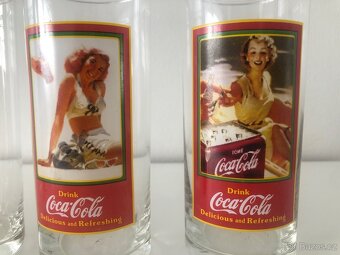 Coca Cola retro sklenicky - 6 ks - 4