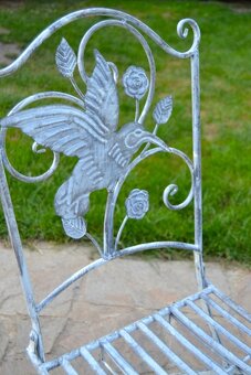 Kovový set PROVENCE - šedá - 4